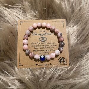 Evil Eye Bracelet for Daughter (New)